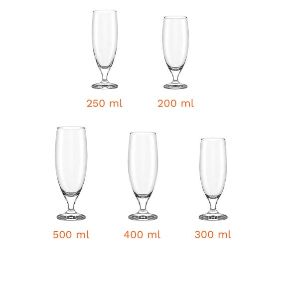 Набор из 6-ти бокалов для пива 400 мл, серия Imperial, D 74 мм, H 213 мм, Stolzle, изображение 3