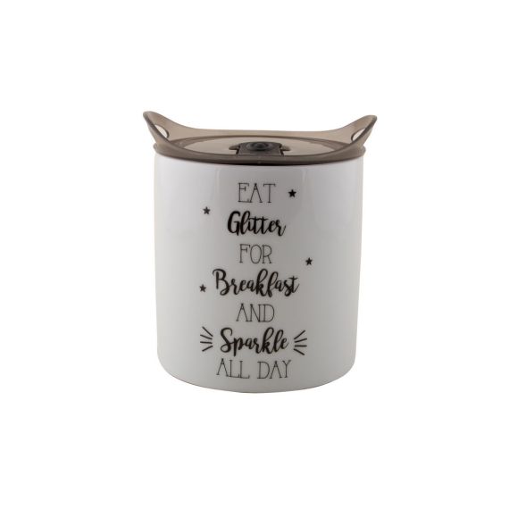 Настольная мусорка 122 мм, цвет серый, BE HAPPY, Porland