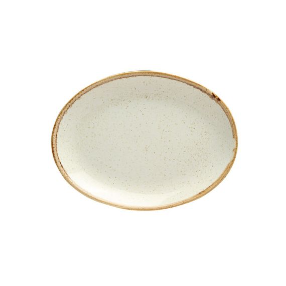 Блюдо овальное 24х19 см, Seasons Бежевый, Porland