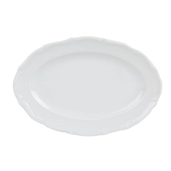 Блюдо овальное 30x24 см, цвет белый, MARIA, Porland
