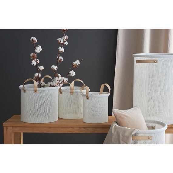 Корзина для хранения Sustainable collection, ?42х55 см, молочная, Bergenson Bjorn, изображение 2