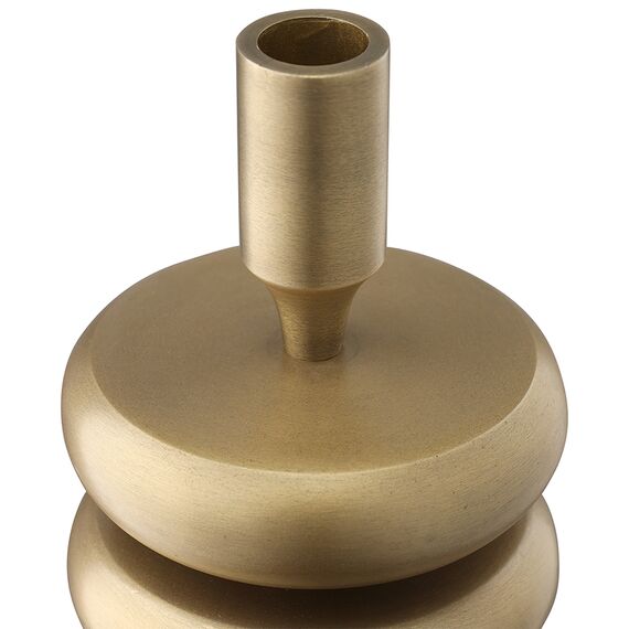 Подсвечник Stone, 20 см, античная латунь, Bergenson Bjorn, изображение 4
