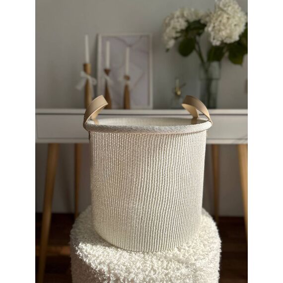 Корзина для хранения Sustainable collection, ?27х25 см, молочная, Bergenson Bjorn, изображение 7