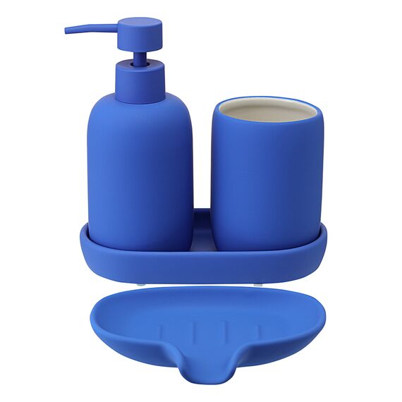 Стакан для зубных щеток Flow, синий индиго, Bergenson Bjorn Bath, изображение 7