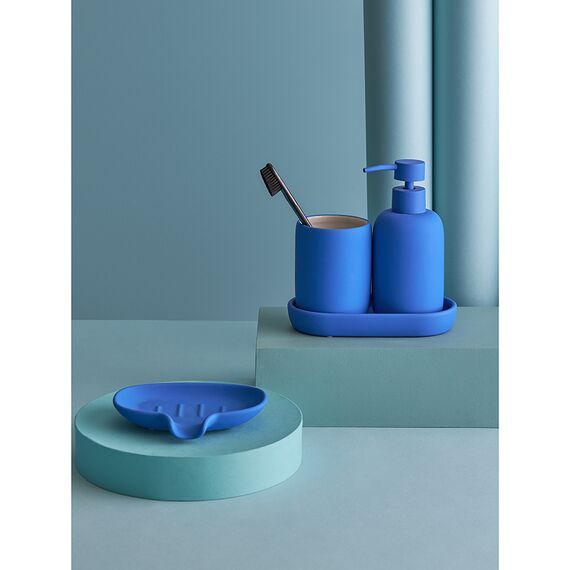 Стакан для зубных щеток Flow, синий индиго, Bergenson Bjorn Bath, изображение 5