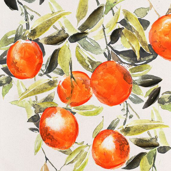 Панно декоративное Juicy orange, 70х100 см, Bergenson Bjorn, изображение 11