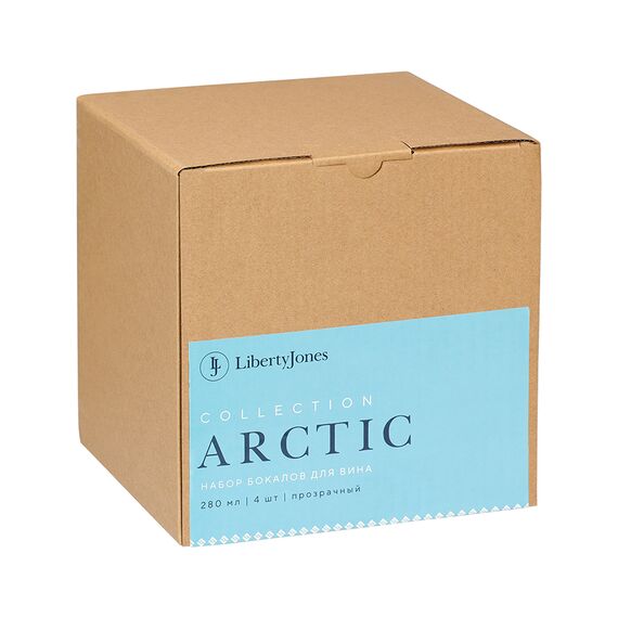 Набор бокалов из акрила Arctic для вина, 280 мл, прозрачный, 4 шт., Liberty Jones, изображение 8
