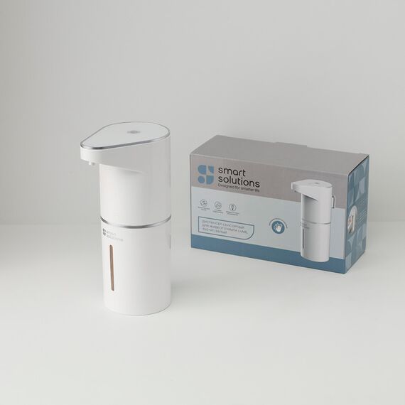 Диспенсер сенсорный для жидкого мыла Lume, 350 мл, белый, Smart Solutions, изображение 2