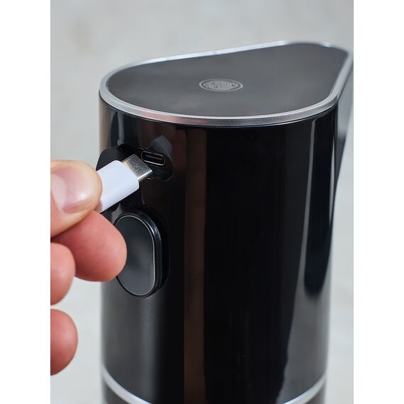 Диспенсер сенсорный для жидкого мыла Lume, 350 мл, черный, Smart Solutions, изображение 7