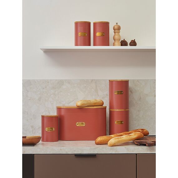 Банка для хранения крупы Irmel, 2,5 л, терракота, Smart Solutions, изображение 2