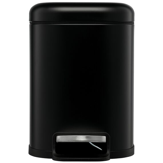Ведро мусорное с педалью, графит, 6 л, Smart Solutions, изображение 6
