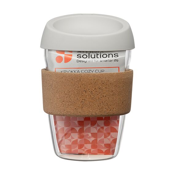 Кружка Cozy Cup, 350 мл, светло-серая, Smart Solutions, изображение 13