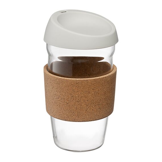Кружка Cozy Cup, 450 мл, светло-серая, Smart Solutions