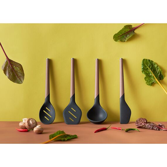 Лопатка с прорезями SmartChef, 32 см, капучино-графит, Smart Solutions, изображение 9