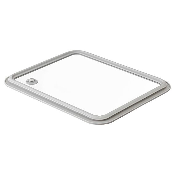 Контейнер для запекания и хранения с вакуумным эффектом Vacuum Glass, 2,6 л, светло-серый, Smart Solutions, изображение 8