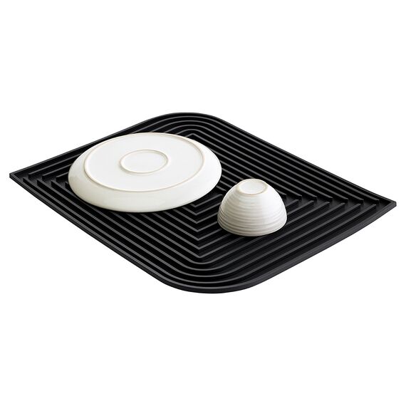 Коврик для сушки посуды Dry Flex, 34,6х44,6 см, графит, Smart Solutions, изображение 11
