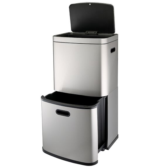 Контейнер мусорный с 2-мя отделениями Smart Bin, сенсорный, 60 л, Smart Solutions, изображение 12
