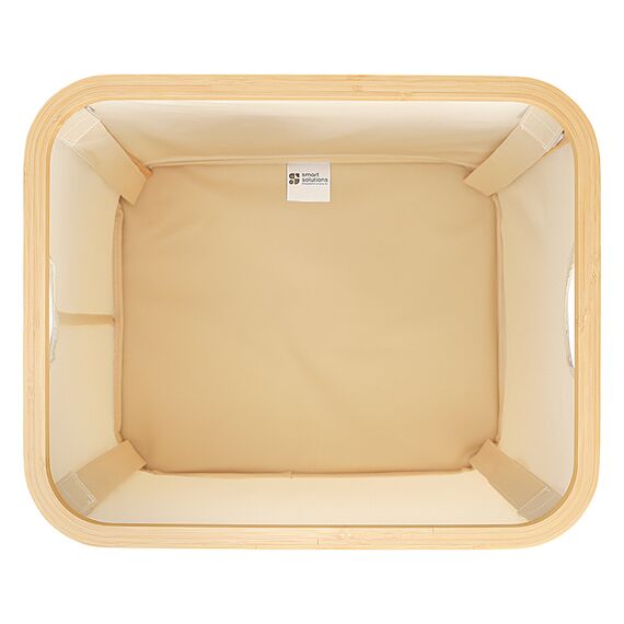 Корзина для белья Neat Mid, 40x33x43 см, молочная, Smart Solutions, изображение 8