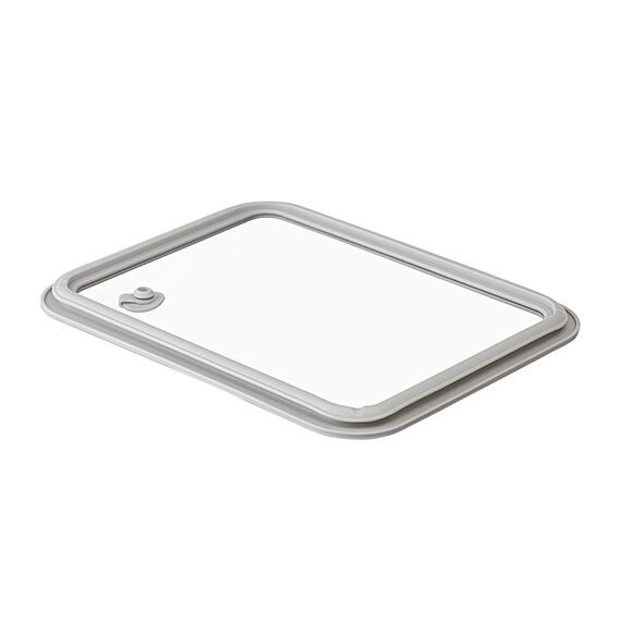 Контейнер для запекания и хранения с вакуумным эффектом Vacuum Glass, 1,4 л, светло-серый, Smart Solutions, изображение 10