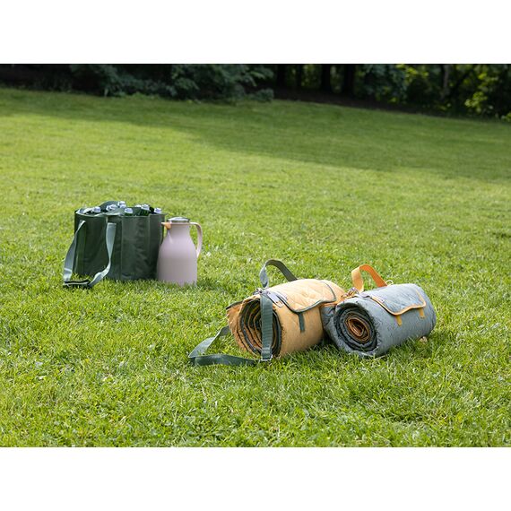 Плед для пикника и отдыха на пляже Smart Picnic, горчичный, Smart Solutions, изображение 32