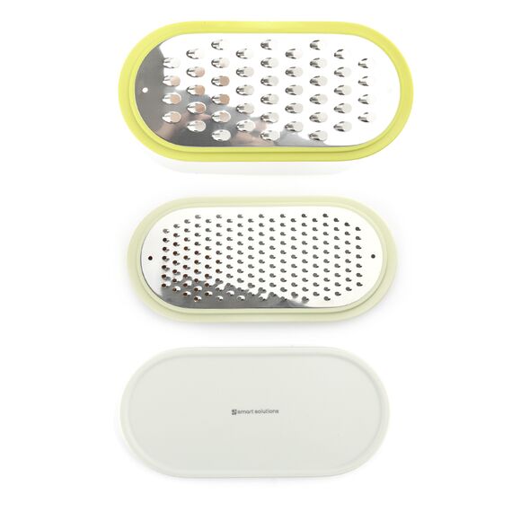 Терка с контейнером и крышкой Smart Helper, 20х10х9,5 см, Smart Solutions, изображение 2