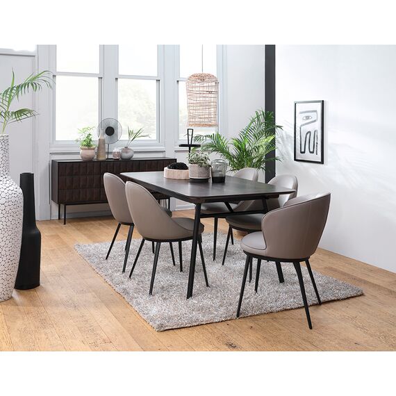 Комод Unique Furniture, Latina, 2 секции, 107х45х79 см, Unique Furniture, изображение 2