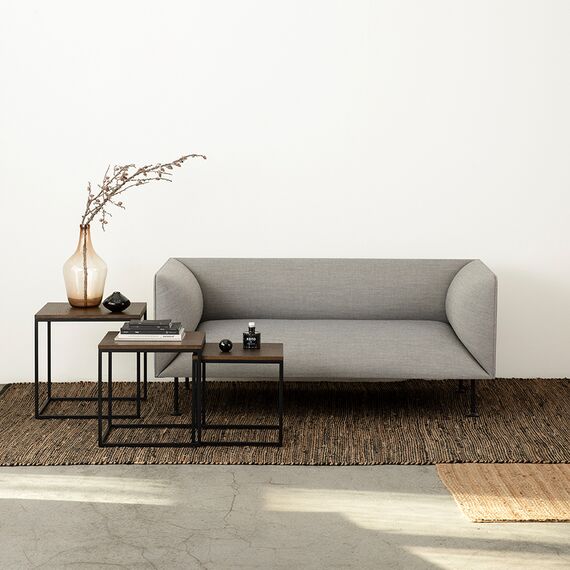 Набор столиков Unique Furniture, Rivoli, 3 шт., 50/45/40 см (куб), Unique Furniture, изображение 2