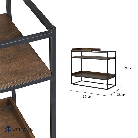 Столик Unique Furniture, Rivoli, 90х38х79 см, Unique Furniture, изображение 11