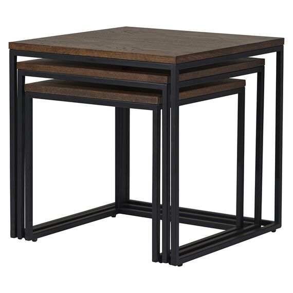 Набор столиков Unique Furniture, Rivoli, 3 шт., 50/45/40 см (куб), Unique Furniture, изображение 8