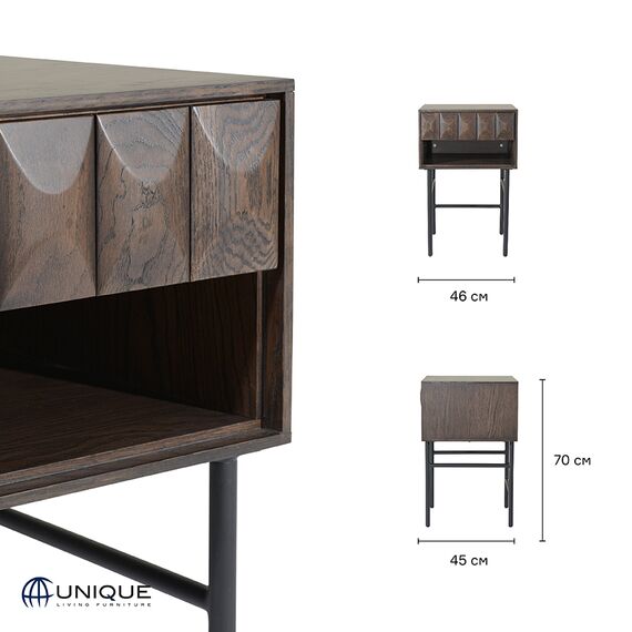 Столик Unique Furniture, Latina, 46х45х70 см, Unique Furniture, изображение 16