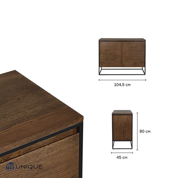 Комод Unique Furniture, Rivoli, 2 секции, 104,5х45х80,5 см, Unique Furniture, изображение 16