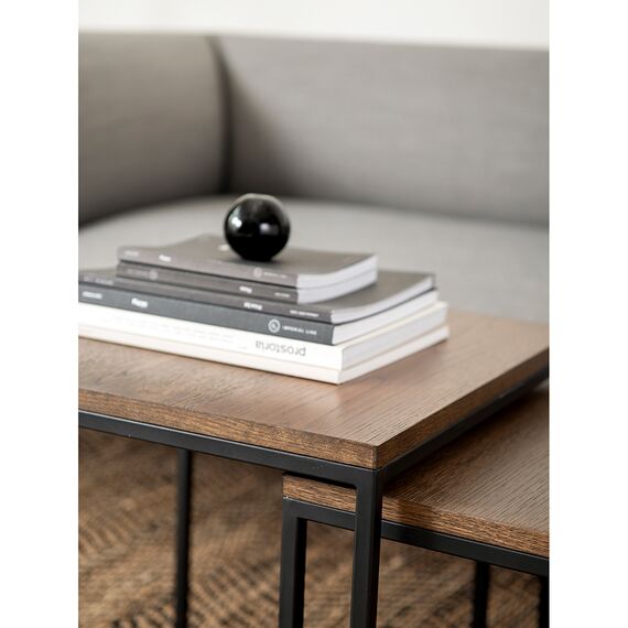 Набор столиков Unique Furniture, Rivoli, 3 шт., 50/45/40 см (куб), Unique Furniture, изображение 6