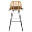 Стул барный Vetle Flat, ротанг, Bergenson Bjorn, изображение 4