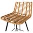 Стул барный Vetle Flat, ротанг, Bergenson Bjorn, изображение 7