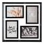 Рамка для фотографий Pleasant moments, 34,5х34,5 см, белая/черная, Bergenson Bjorn