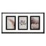 Рамка для фотографий Pleasant moments, 24х49 см, белая/черная, Bergenson Bjorn