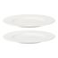 Набор тарелок Soft Ripples, Dual Glazing, ?21 см, 2 шт., Liberty Jones