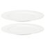 Набор тарелок Soft Ripples, Dual Glazing, ?27 см, 2 шт., Liberty Jones