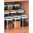 Банка для хранения квадратная Vacuum Glass, 1,5 л, светло-серая, Smart Solutions, изображение 9