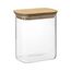 Банка для хранения прямоугольная Glass Acacia, 950 мл, Smart Solutions