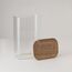 Банка для хранения прямоугольная Glass Acacia, 1,3 л, Smart Solutions, изображение 5