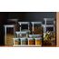 Банка для хранения прямоугольная Vacuum Glass, 1,5 л, светло-серая, Smart Solutions, изображение 5