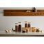 Банка для хранения квадратная Glass Bamboo, 2,2 л, Smart Solutions, изображение 2