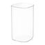 Банка для хранения квадратная Vacuum Glass, 1,5 л, светло-серая, Smart Solutions, изображение 12