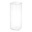 Банка для хранения квадратная Vacuum Glass, 2 л, светло-серая, Smart Solutions, изображение 10