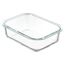 Контейнер для запекания и хранения прямоугольный Click Glass, 1 л, светло-серый, Smart Solutions, изображение 6