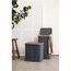 Корзина для белья Neat Tall, 41х35х74 см, серая, Smart Solutions, изображение 2