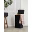Корзина для белья Neat Tall, 41х35х74 см, черная, Smart Solutions, изображение 3