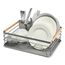 Сушилка для посуды Granli, 43x30,5x14 см, серая, Smart Solutions