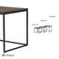 Набор столиков Unique Furniture, Rivoli, 3 шт., 50/45/40 см (куб), Unique Furniture, изображение 16